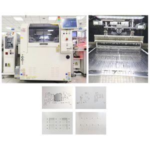 stampa a stencil per una pasta saldante efficiente